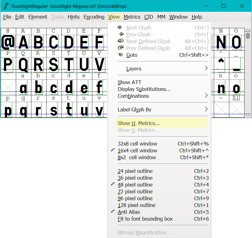 access-cell-metrics-settings-dialogue-box