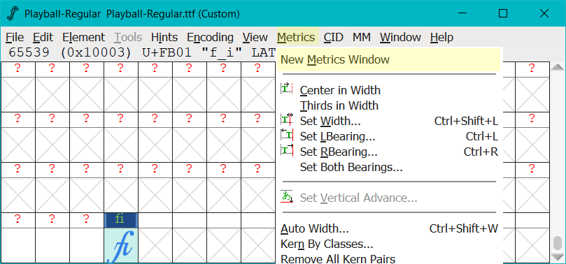 testing-ligature-substitution-lookup-table-fontforge