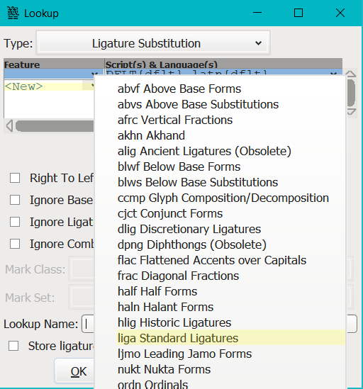 selecting-liga-from-the-menu-for-single-substitution-lookup-table