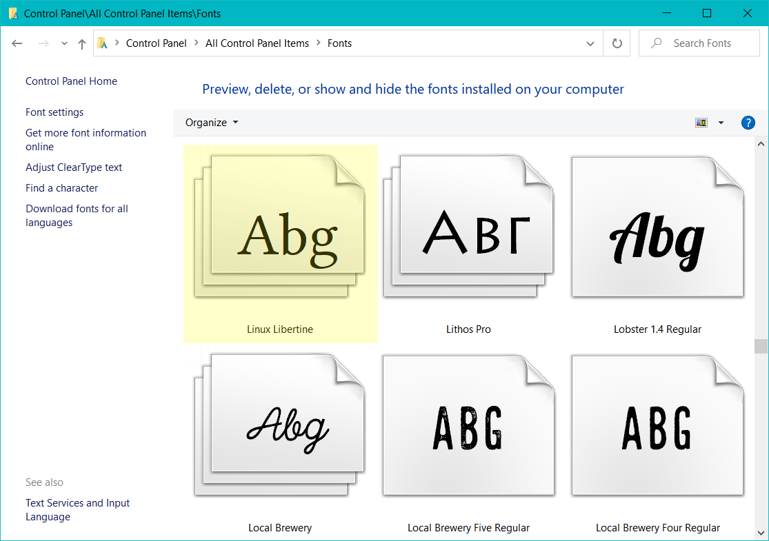open-font-directory-and review-thumbnails-of-renamed-font