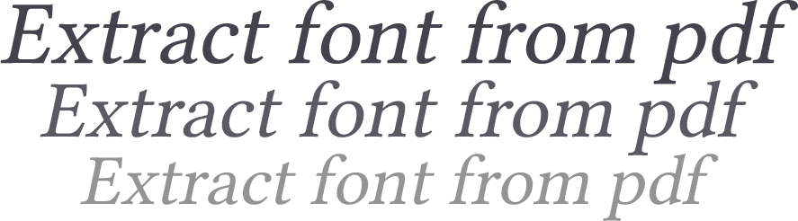 how-to-extract-fonts-from-pdf-in-fontforge
