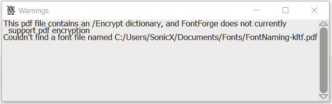 warning-box-advising-font-cannot-be-read-it's-encrypted